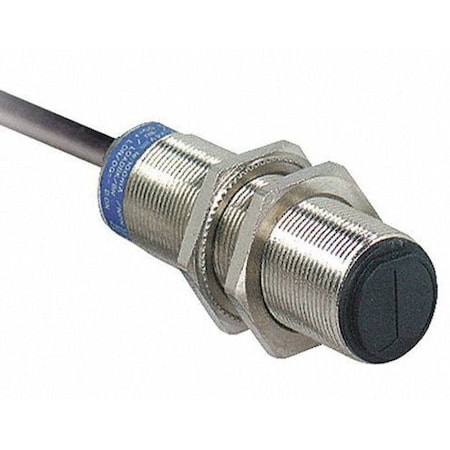 Through-Beam Photoelectric Sensor Set, Bare Wire, Straight, Cylindrical, Dark On, SPST