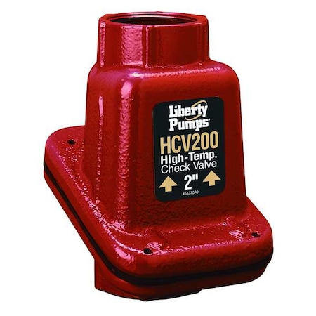 1-1/2" FNPT Cast Iron High Temp. Swing Check Valve