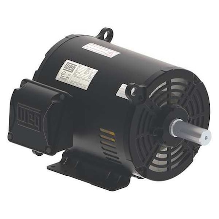 Three-Phase General Purpose Motor, 15 HP, 254/6T Frame, 230/460V AC Voltage, 1775 rpm Nameplate RPM