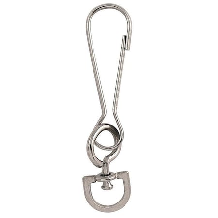 Economy Spring Snap,L 2 3/8 In,PK10