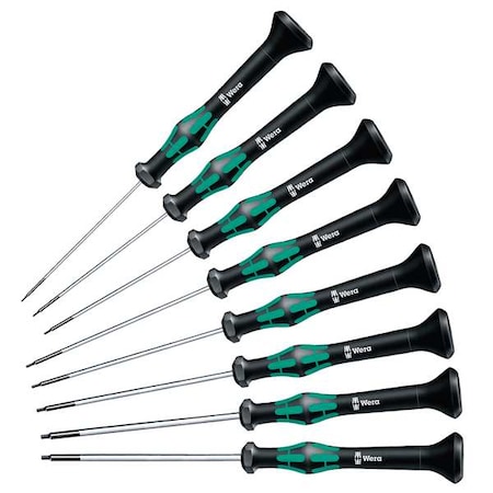 Precision Screwdriver Set,Hex,SAE,8 pcs