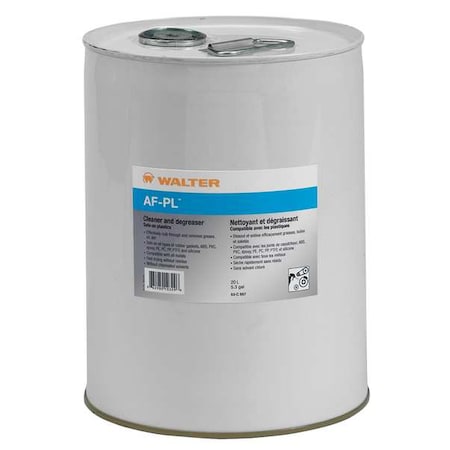 AF-PL Cleaner/Degreaser, 5.3 gal Can, Ready-to-use, Non-dilutable