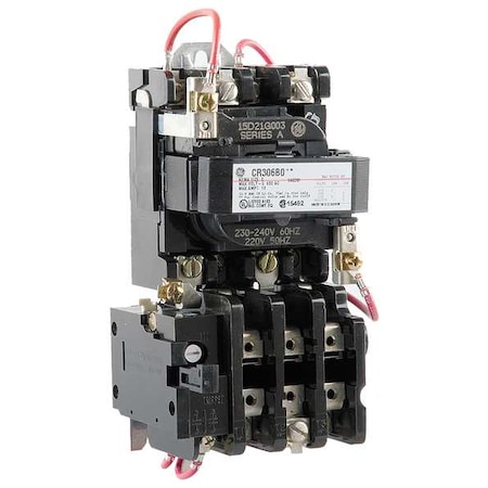 Magnetic Motor Starter, Non-Reversing, 240V AC, 3 P
