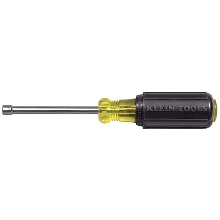 4mm Nut Driver, 3-Inch Hollow Shaft, Cushion Grip