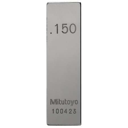 Gage Block,Rect,Steel,0.150 In,ASME 0