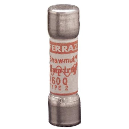 Semiconductor Fuse, 15A, Fast-Acting, 600V AC, Cylindrical
