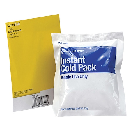 Instant Cold Compress, White, 5In. x 4In.