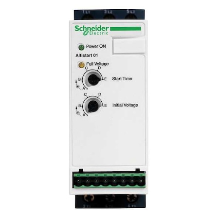 Soft Start,110-460VAC,12A,1 or 3Phase