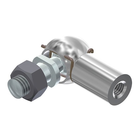 Elbow Joint,10mm Ball/Sckt 19mm M8 Thd