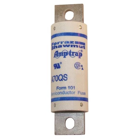 Semiconductor Fuse, 150A, Fast-Acting, 700V AC, Bolt-On