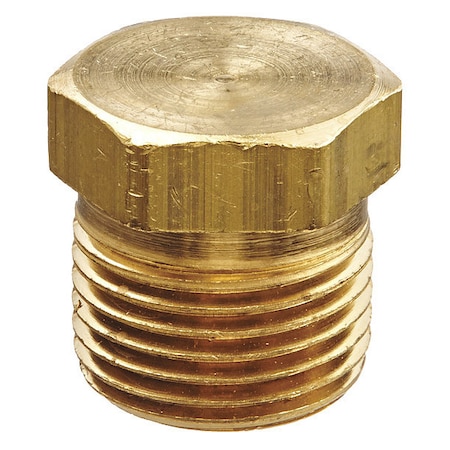 Pipe Plug Hex Head 3/8In Male, 3152X6