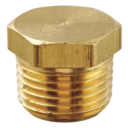 Pipe Plug Hex Head 1/2In Male, 3152X8