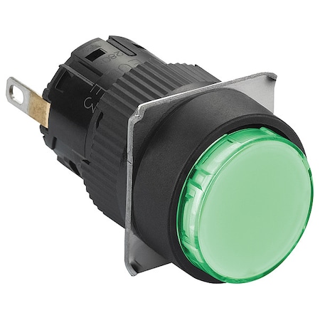 Pilot Light,24VDC,Green,LED Lamp