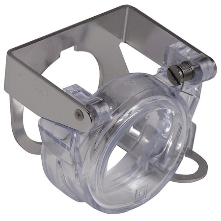 Padlock Attachment, 30 mm, Transparent