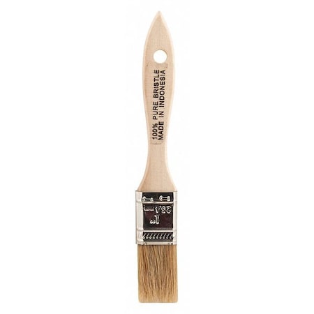 1" Chip Soft, China Hair Bristle, Paint Brush, Plastic Handle