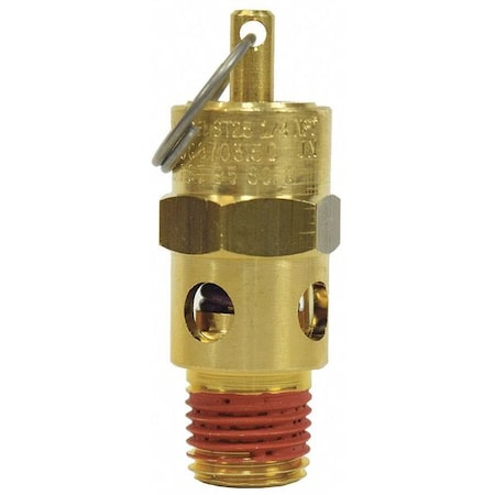 Air Safety Valve,1/4 In Inlet, 325 psi