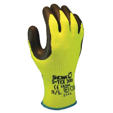 Cut Resistant Coated Gloves, Cut Level 4 ,Dipped ,Latex ,Smooth ,M 1 PR