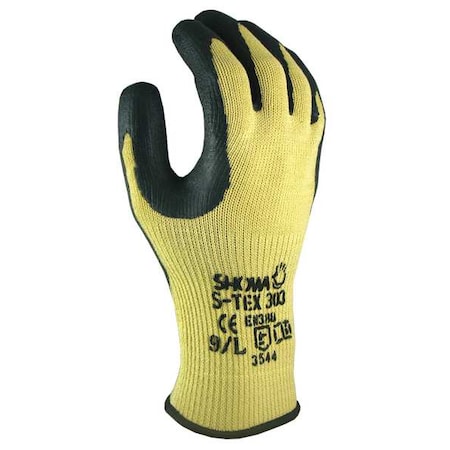 Cut Resistant Coated Gloves, Cut Level A8 ,Dipped ,Latex ,Smooth ,XL 1 PR