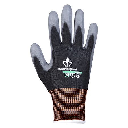 Cut-Resistant Gloves, Cut Level A3 ,Dipped ,Polyurethane ,Smooth ,10 1 PR
