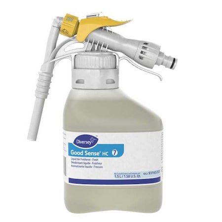 Odor Eliminator,Size 1.5L,Yellow,PK2
