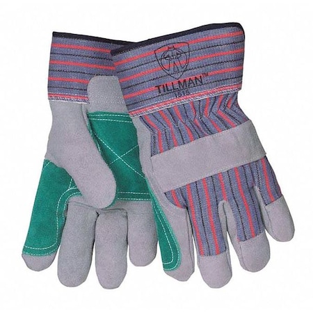 Leather Gloves, L, 1 PR