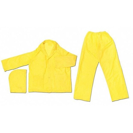 Zodiac .10Mm Single Ply Pvc Suit 3 P,M, PVC, Yellow, M