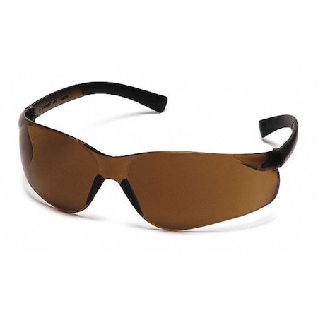 Ztek(R), Safety Glasses, Anti-Scratch, Coffee Lens, Coffee Frame, Frameless