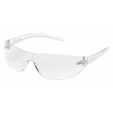 ALAIR(R), Safety Glasses, Anti-Scratch, Clear Lens, Clear Frame, Frameless
