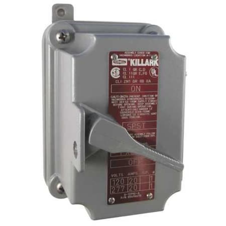 Manual Motor Switch, 20 A, 2 P, 1 Phase, Handle, FXSX Series, NEMA 3
