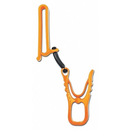 GloveHolderClips,Plastic,Orange,6-1/2inL
