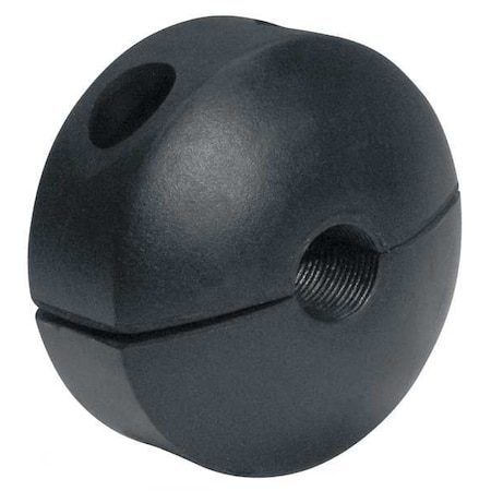 Ball Stop, Rubber, For 1/4 in Hose Dia, 2 1/2 in Hose Stop Overall Outside Dia., Circle