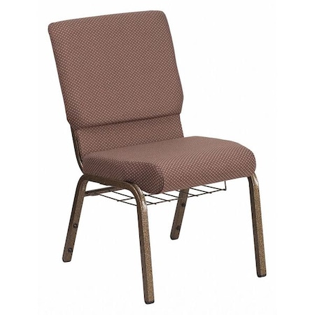 Hercules Church Chair, 19-1/4 in W 25" L 33-1/4" H, Fabric Seat