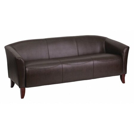 Sofa, 29" x 29", Upholstery Color: Brown
