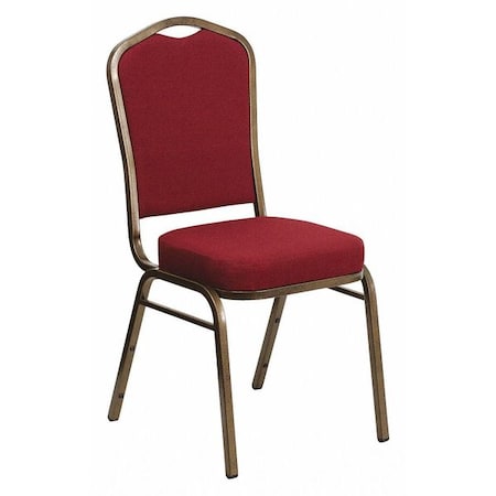 Hercules Banquet Chair, 17-1/4 in W 20-1/4" L 38" H, Fabric Seat