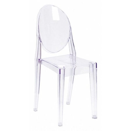 Clear Stacking Side Chair