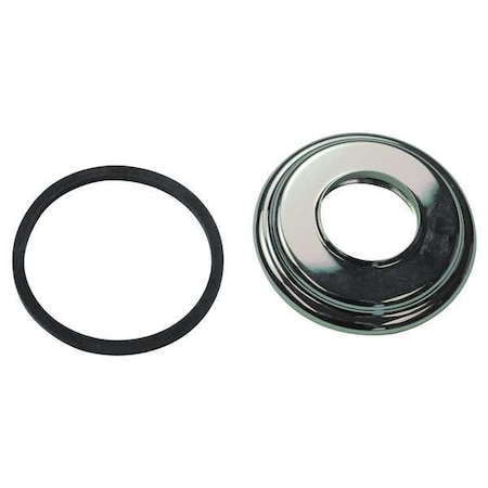 Steel Escutcheon Kit, Size 1/4" x 2-1/4"