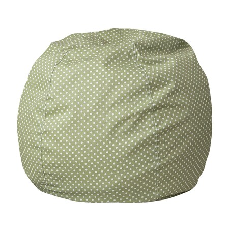 Bean Bag Chair, 30 in W 30" L 18" H