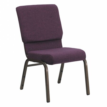 Hercules Church Chair, 19-1/4 in W 25" L 33-1/4" H, Fabric Seat