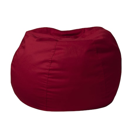 Bean Bag Chair, 30 in W 30" L 18" H