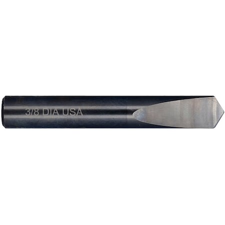 118 Degree Solid Carbide Spade Drill Chicago-Latrobe 780 Bright Carbide RHC 1/4-E