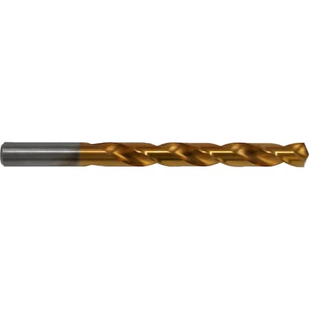 135 Deg Heavy-Duty Cobalt Jobber Length Drill Chicago-Latrobe 550-TN TiN HSS-CO 8% (M42) RHS/RHC,N49