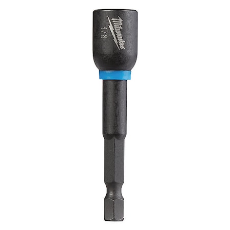 SHOCKWAVE Magnetic Nut Driver, 2 9/16 in L, Drive Size 3/8 in