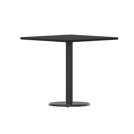 Square Laminate Table, Laminate Top, Wood Grain