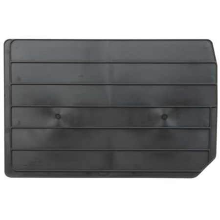Plastic Divider, Black, 16 1/4 in L, 11 1/8 in H
