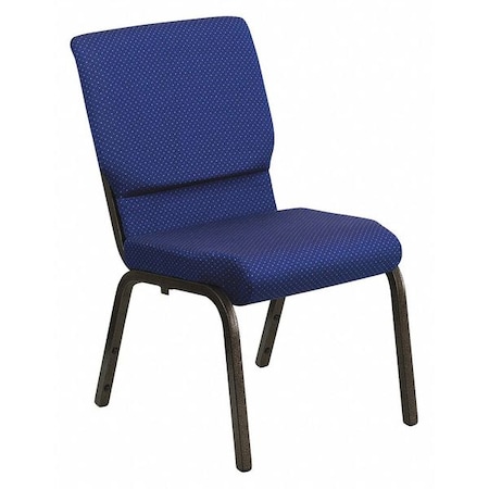 Fabric Church Chair,Blue