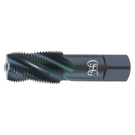 Pipe Tap, 1/8"-27, Taper, 4 Flutes, NPTF