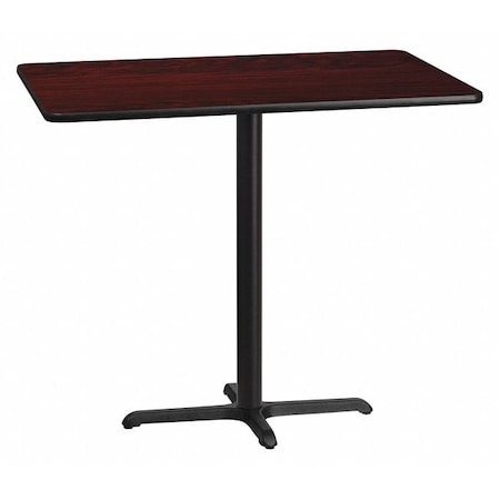 Rectangle Laminate Table, Laminate Top, Wood Grain