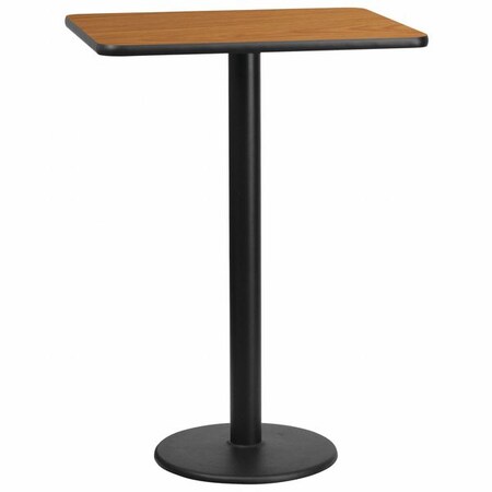 Rectangle Natural Laminate Table, Laminate Top, Wood Grain