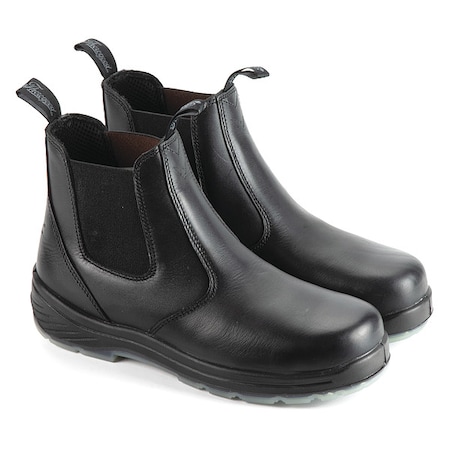 Men's 6 in Composite Toe Chelsea Boot, Black, 14, M, 804-6134
