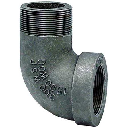 90 Degree Street Elbow 90 Degree Street Elbow, 1-1/4" Pipe, FNPT x MNPT, Malleable Iron, Class 300